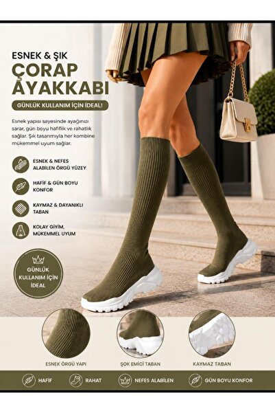 Crash Kadın Çorap Günlük Ayakkabı