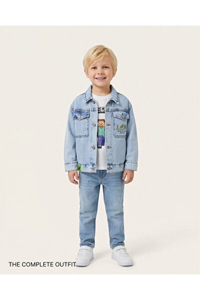 melisam.msg Erkek Çocuk Denim Kot Ceket MC