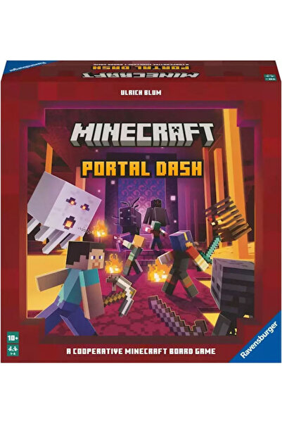 RAVENSBURGER Joc de societate Minecraft: Portal Dash (PL) pentru 1-4 jucători...