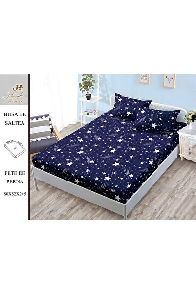 OEM Satin Cotton Bed Cover 2 Persons 3 Pieces with Elastic 180x200 cm, Model ...