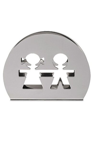Alessi Θήκη χαρτοπετσετών Girotondo AKK51 11x3x8,5εκ. Από ανοξείδωτο ατσάλι, ...