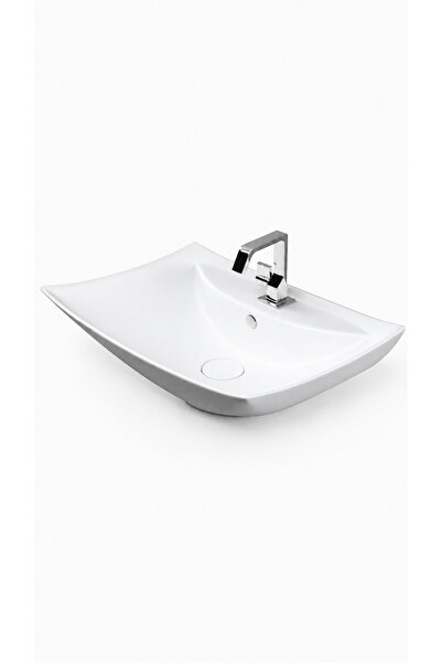 LAPİNO VITALE TEZGAH ÜSTÜ LAVABO BEYAZ (4660)