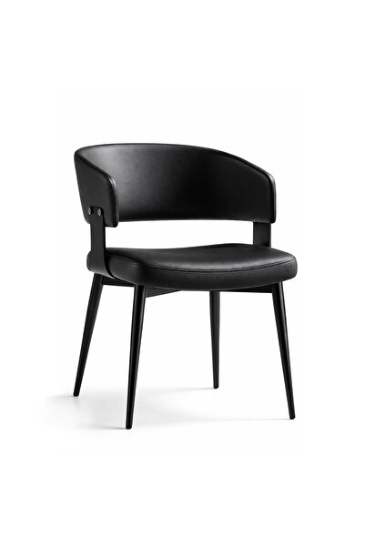 2home Scaun de bucătărie, living, comercial Carino, Negru
