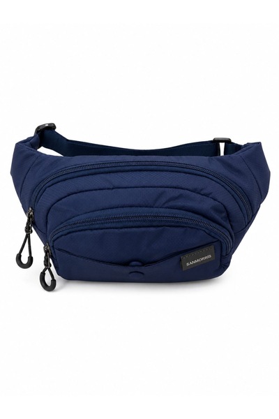 Sanmorris Jasminel 3 Bölmeli Parşüt Kumaş Suya Dayanıklı Unisex Body Bag (6036)