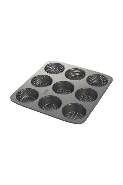 Birkmann Tava pentru briose cu 9 forme Laib & Seele, 32x30cm, Otel, Negru