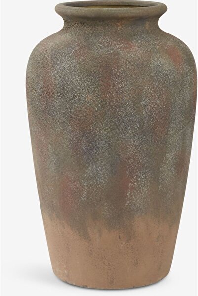 petbutik35 Vase Tomas Ø26Xh44Cm Grey/Brown