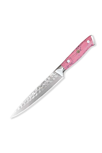 Dellinger Cutit universal Pink Stone, otel damascene, roz maner turchenit
