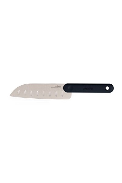 Trebonn Cutit Santoku, Trebonn, Inox/ABS, Lama 18 cm, Negru