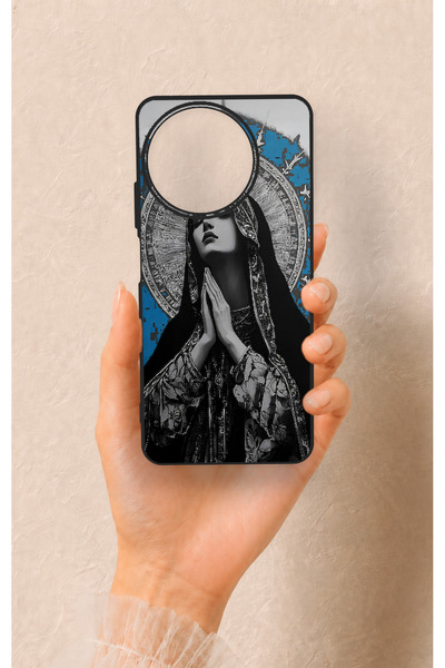 Vip Case Realme 11 Uyumlu Rahibe Desenli Silikon Kılıf