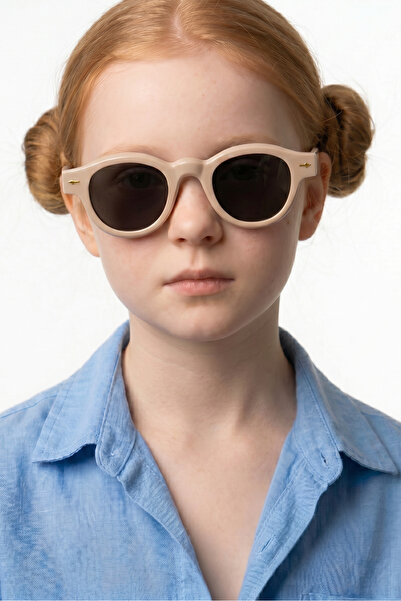 Bilge Karga Yecil Light Brown Black Girls' Sunglasses