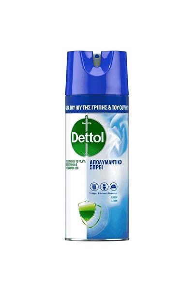 Dettol Σπρέι Αντισηπτικό Λινόνεο Κρισπ 400ML
