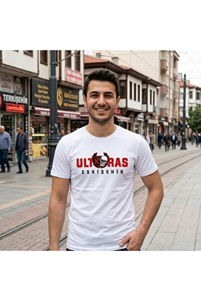 SARI Μπλουζάκι ULTRAS ESKİŞEHİR με λαιμόκοψη ποδηλάτου