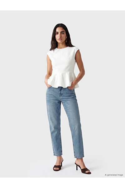 LC Waikiki I Mom Fit Women's Jean Pants from Freezen Store
