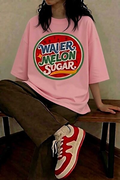 New Shine Watermelon Sugar Printed Cotton T-Shirt