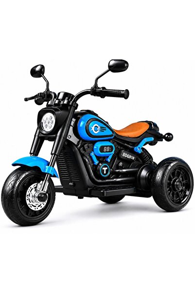 EMPORIO COLLECTION Παιδικό Ηλεκτρικό Τρίκυκλο Μοτοσικλέτα 6V Τσόπερ BQP818 Μπλε