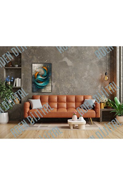 Aden TABLOU PE CANVAS DECORATIV DIGITAL MODERN PENTRU DECORAREA SALONULUI ȘI ...