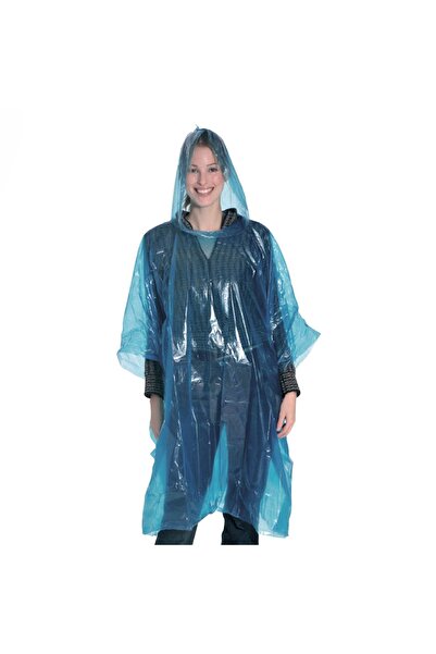 Z Store Adult Pocket Rain Poncho with Hood - One Size