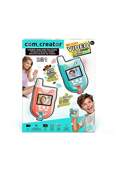 As Com Creator Σετ 2 Γουόκι-Τόκι με Εργαλείο Δημιουργίας Βίντεο (1863-42348)