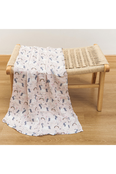 Choice15 120X110cm BC28 Elinfant 120x110cm Bamboo Cotton Baby Muslin Swaddle ...