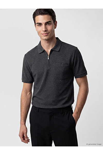 LC Waikiki Esvab • Modern & Distinctive Devrik Roba Collar Men's T-Shirt