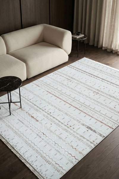 HalınıAl Enti Bahar 3007 Multi Halı - Etnik Desenli Akrilik Halı