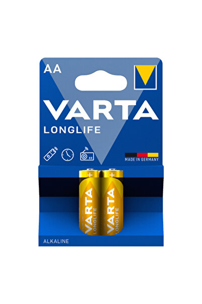 Varta LongLife Αλκαλικές Μπαταρίες AA 1.5V 2τμχ