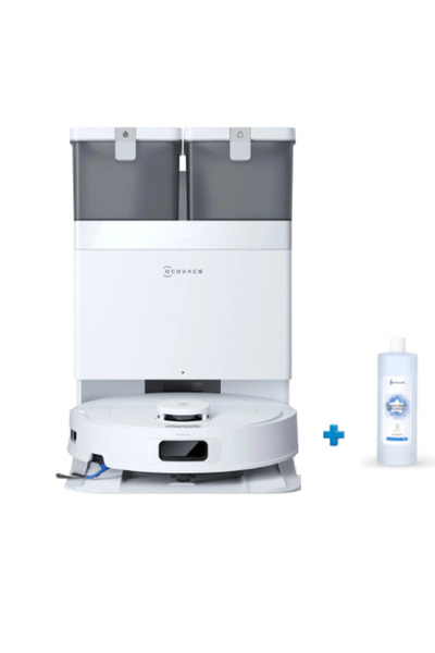 Ecovacs Deebot T30C Beyaz Robot Süpürge ve 1 lt Solüsyon