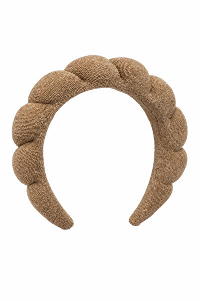 Jack Ferrero Bandă de păr lată pentru femei, cu textură pufoasă, cu prindere ...