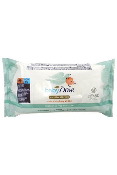 Dove Servetele Umede, Baby, 50 buc Fragrance Free Moisture