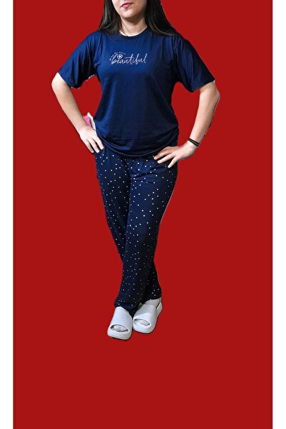 Boyraz Giyim Plus Size Pajama Set Milan Fabric
