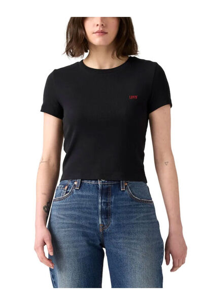 Levis ΛΕΒΙΣ ®   Βασικό Αθλητικό Μπλουζάκι μαύρο