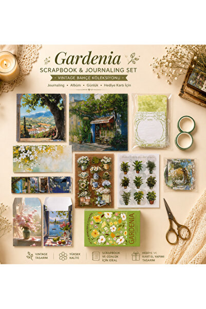 hediyeofisi Premium Scrapbook & Journaling Yapım Seti