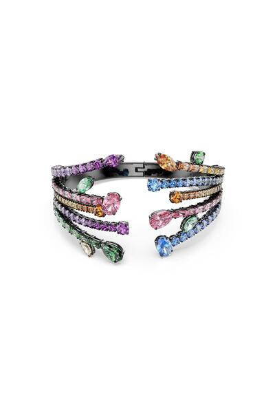 Swarovski 5737431 Bilezik Matrıx:Bangle Op Bouquet Mul/Bru M