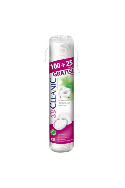 Cleanic Pure Effect Στρογγυλά Επιθέματα Ντεμακιγιάζ 125 τεμάχια