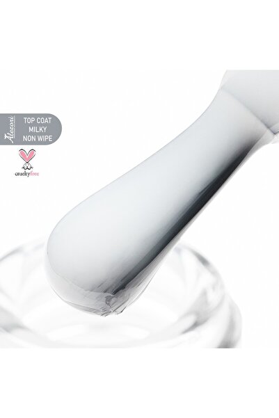 ALEZORI Top Coat Γαλακτώδες Χωρίς Σκούπισμα 15ml
