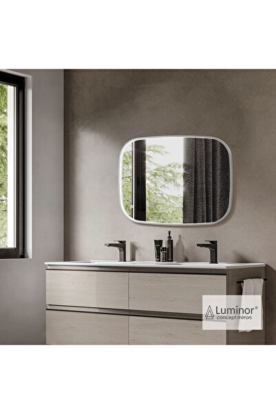 Luminor FIZ 60 Φωτιζόμενος καθρέφτης Led 50W 1799 LUMEN 60x80εκ Inox Brushed