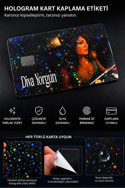 Namgo Glitter Card Coated Label - Sivas Kangal