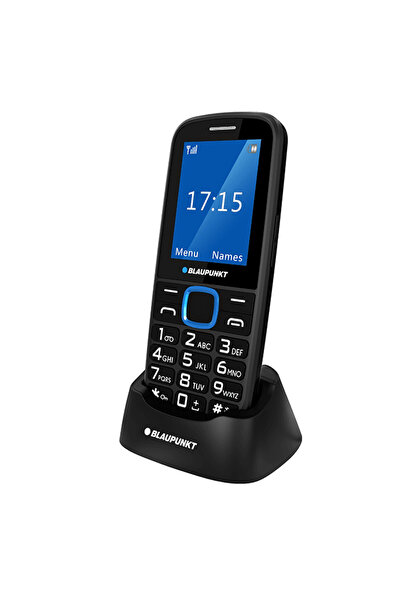 Blaupunkt BS 04i Single SIM Κινητό με Μεγάλα Κουμπιά Black / Blue