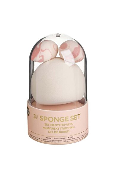 Beauty Set 3 bureți de machiaj în formă de picătură, multicolor – aplicare un...