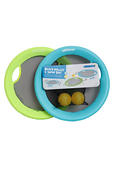 Generic Плажен комплект 2 в 1 Beachball и Frisbee XL Alldoro