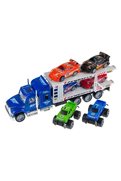 Jumbo Tir cu 6 vehicule de curse, scară 1:32
