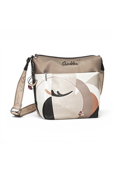 Anekke Eikon 42753-248 Geantă de damă – Geantă crossbody medie cu imprimeu ar...