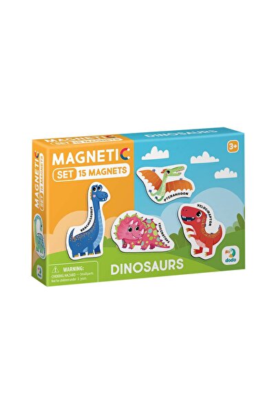 Generic Set magnetic Dinozauri Dodo Toys, Primul meu set