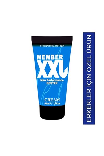Genel Markalar MEMBER XXL CREAM PENİS GELİŞTİRİCİ KREM 50ML