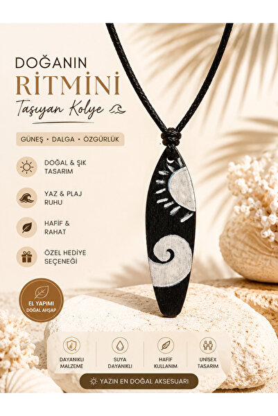 TUTU DESİGN Surf Board Men's Women's Necklace