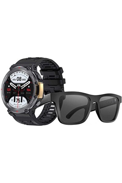 Green Lion Smart set consisting of an Adventure watch and combo sunglasses fr...