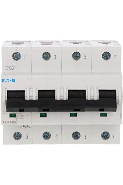 Eaton Adaptor Comutator 4 poli B 125A 25kA AC Az-4-b125 174540