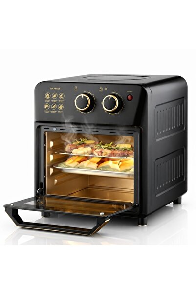 MACVI Friteuză cu aer cald de 12L cu design elegant — Gătit uniform și rapid ...