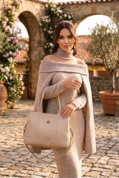 MEGA ÇANTA Soft Leather Large Shoulder Bag