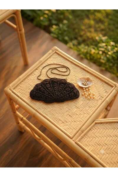 Nas Aksesuar Gift for Special Occasions Stylish Medium Size Seashell Hand-Kni...